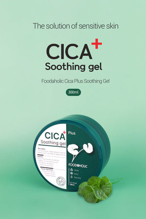 Foodaholic Cica Plus Soothing Gel 300ml-1