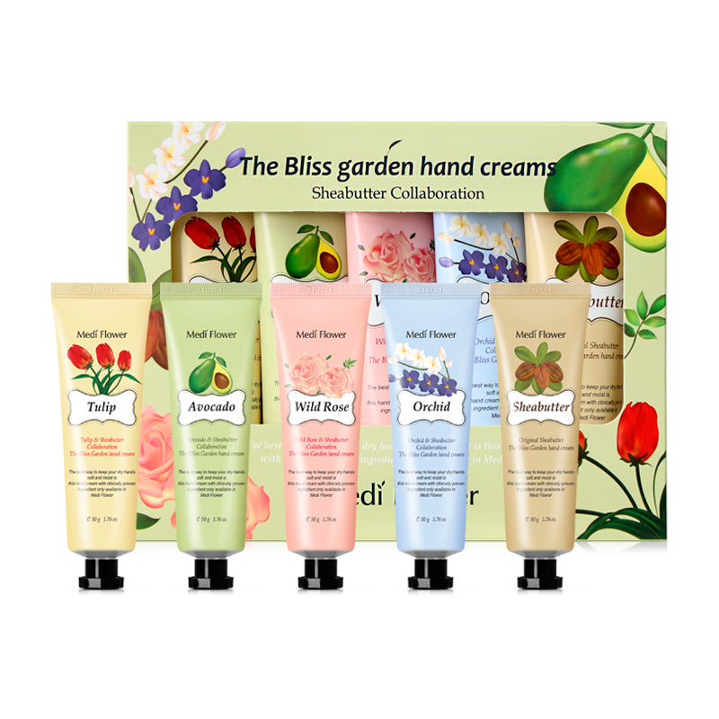 Medi Flower The Bliss Garden Hand Creams 50g*5-0