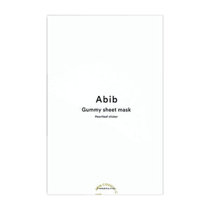 Abib Gummy Sheet Mask #Heartleaf Sticker 27ml-1