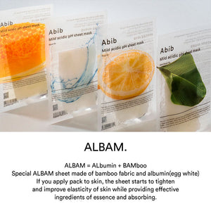 Abib Mild Acidic pH Sheet Mask #Honey Fit 30ml-4