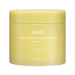 Abib Yuja Probiotics Blemish Pad Vitalizing Touch 140ml / 60pads-1