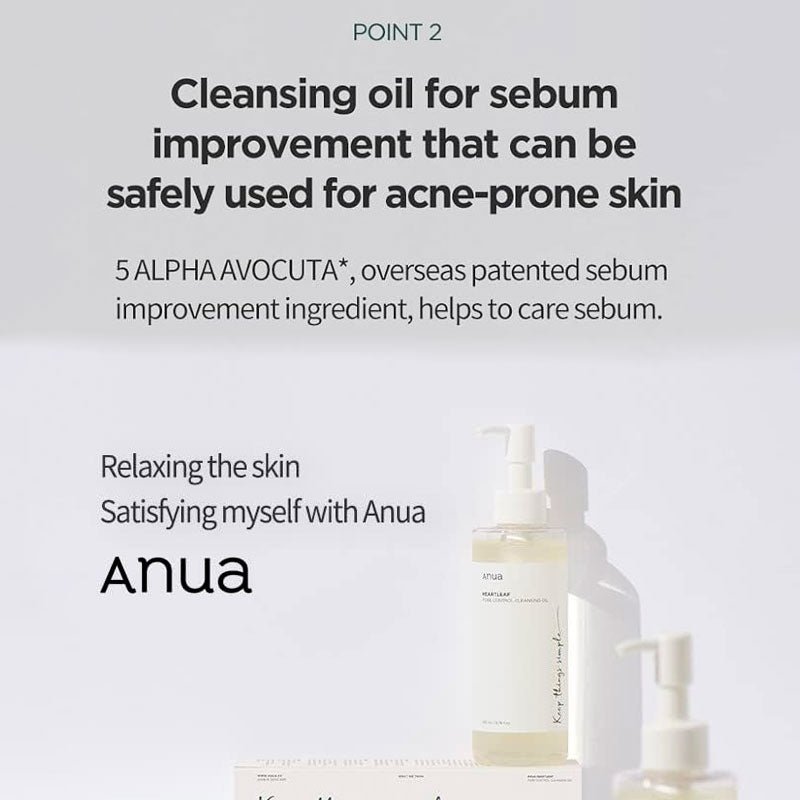 Anua Heartleaf Pore Control Cleansing Oil 200ml-4