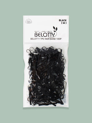 Belotty Elastic Hair Tie Black-0