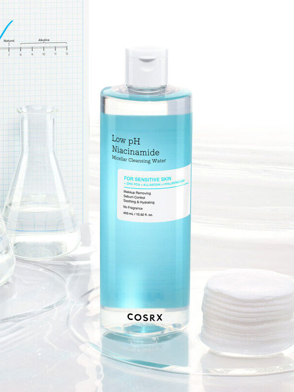 COSRX Low pH Niacinamide Micellar Cleansing Water 400ml-0