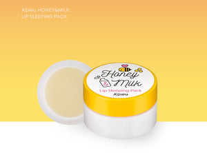 APIEU Honey & Milk Lip Sleeping Pack 6.7g-1