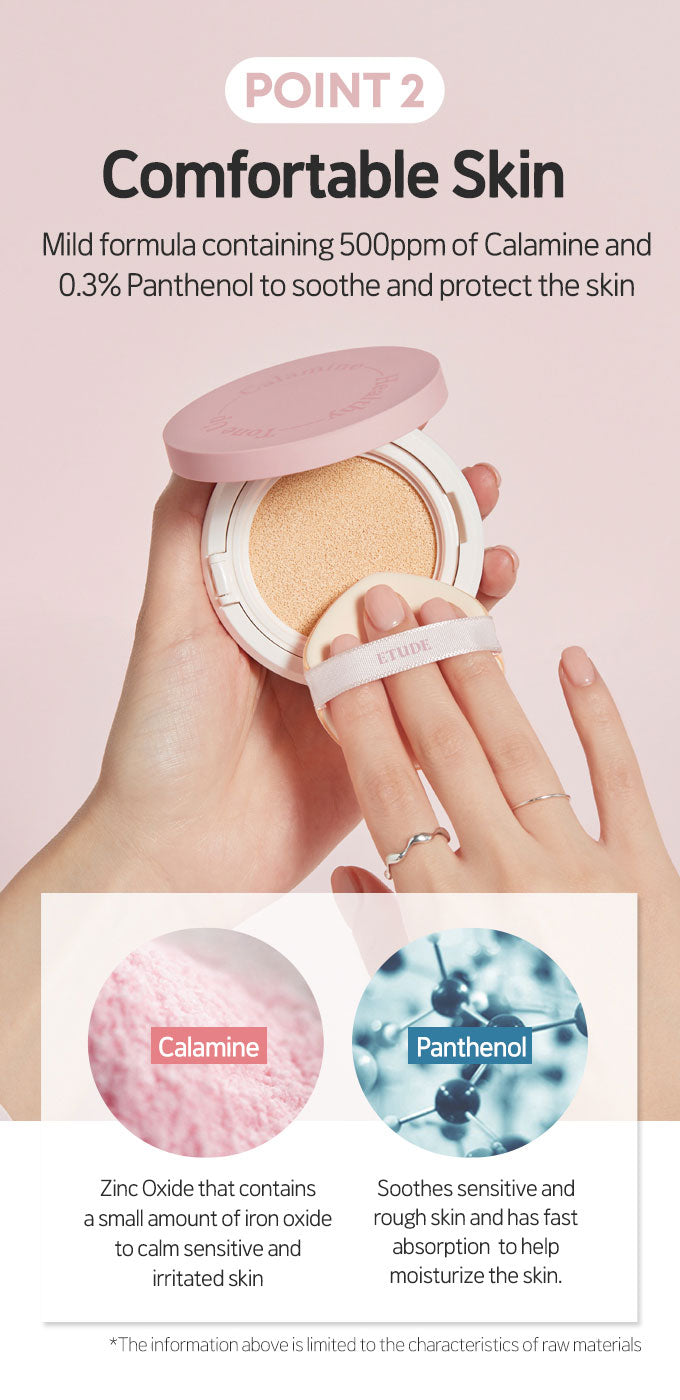 Etude House Healthy Tone Up Calamine Cushion 15g-3