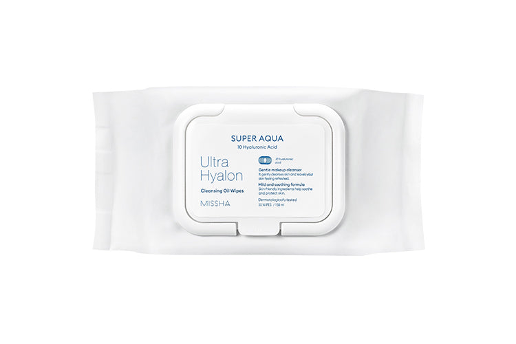 MISSHA Super Aqua Ultra Hyalron Cleansing Oil Wipes 30 sheets-1