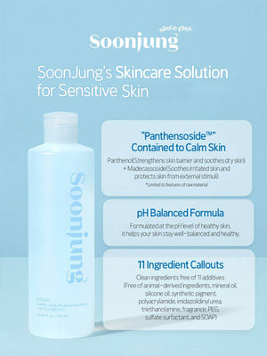 Etude House Soonjung 5.5 Cleansing Water 320ml-6