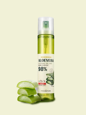 From Nature Aloevera 98% Soothing Gel Mist 120ml-0