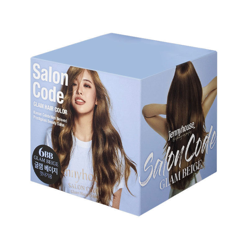 Jennyhouse Salon Code Glam Hair Color 70ml*2-1