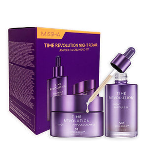 MISSHA Time Revolution Night Ampoule & Cream Duo Set-0