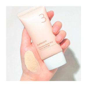 numbuzin No.3 Porcelain Base-Skip Tone Up Beige 50ml-3