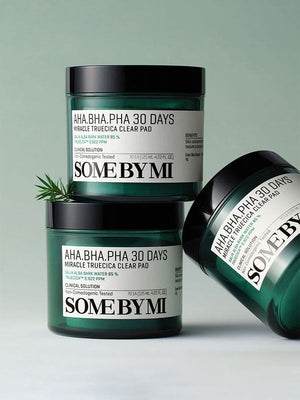 SOME BY MI AHA BHA PHA 30 Days Miracle Truecica Clear Pad 125ml / 70pads-0