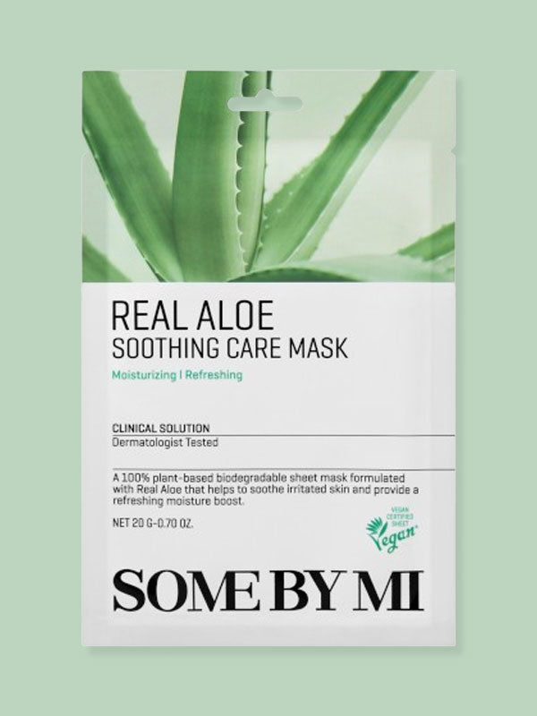 SOME BY MI Real Aloe Soothing Care Mask 20g-0