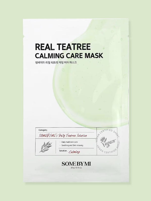 SOME BY MI Real Tea Tree Calming Care Mask 20g-0